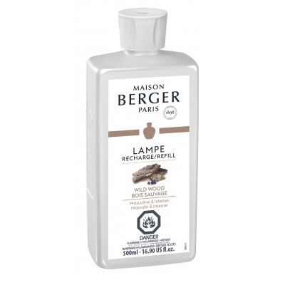 Maison berger - Recharge Lampe Berger 500 ml - Bois sauvage